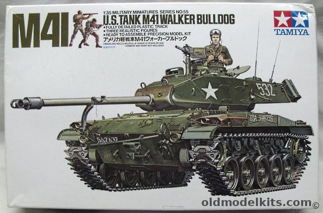 Tamiya 1/35 M41 Walker Bulldog, 3555-700 plastic model kit